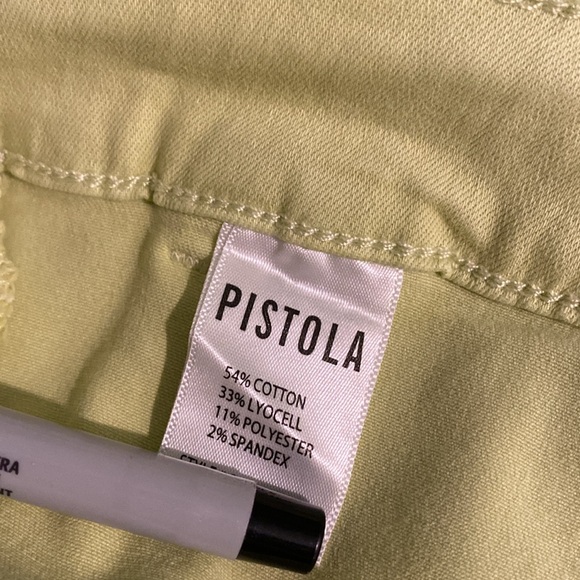 NWT Pistola Hannah Cargo Shorts in Limeade Sz. 30 - Picture 4 of 8